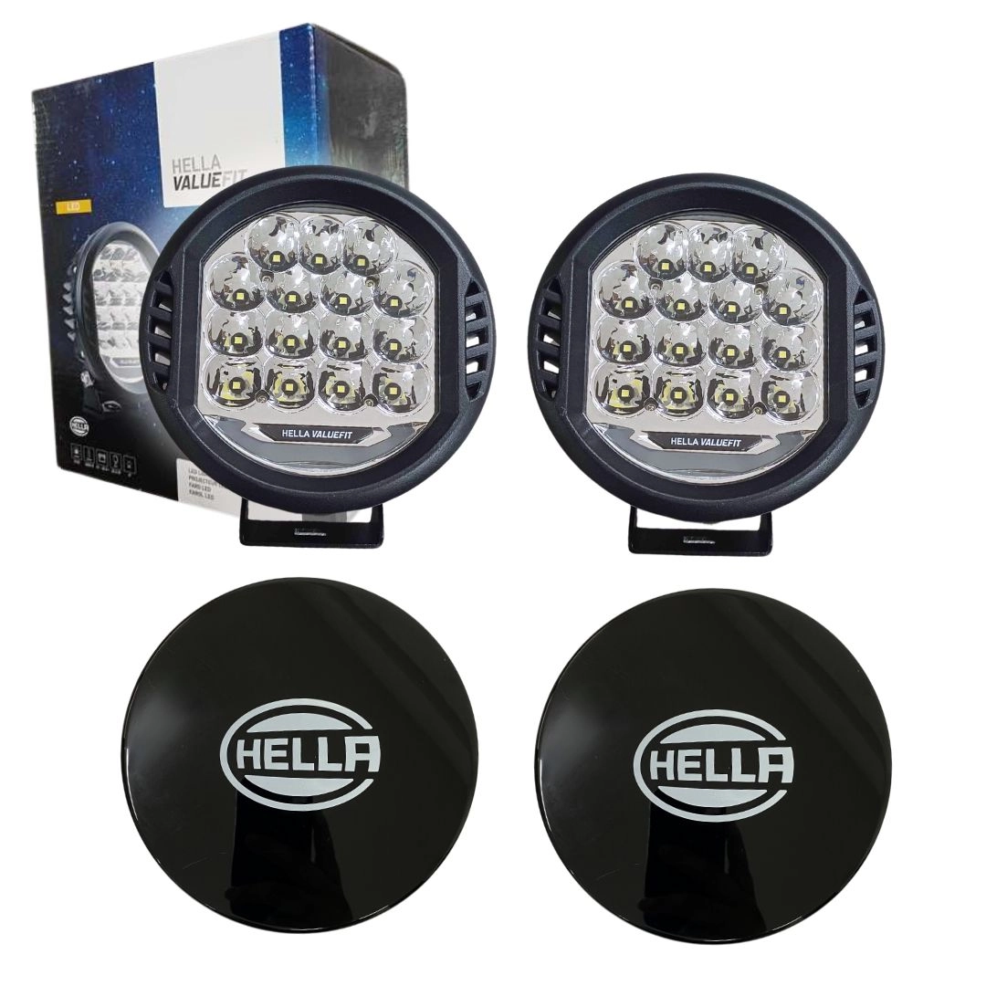 Par Farol Auxiliar Milha Led Valuefit 500 Hella Universal