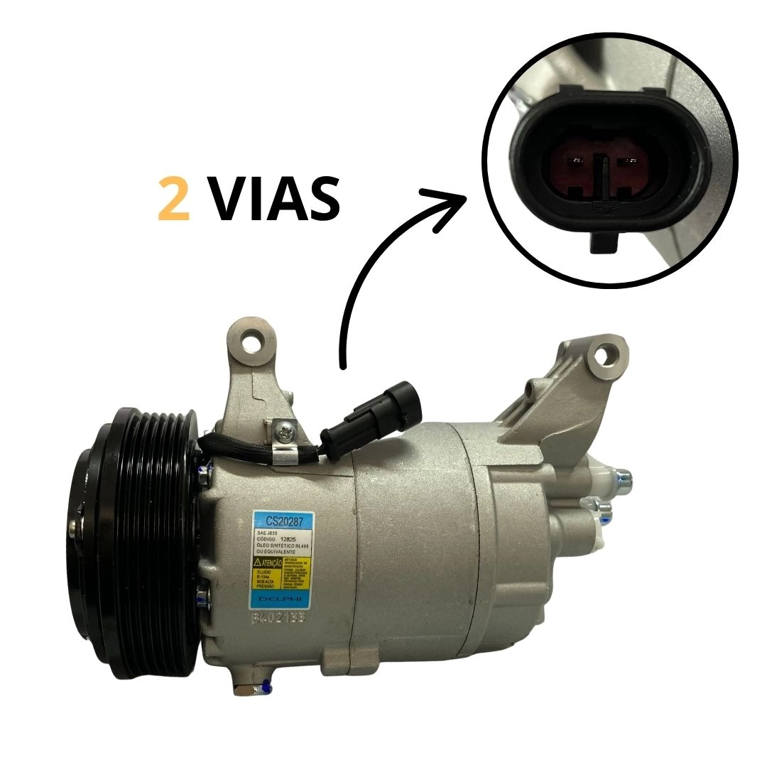 Compressor Ar Condicionado Para Fiat Palio 1.6 2012 a 2019