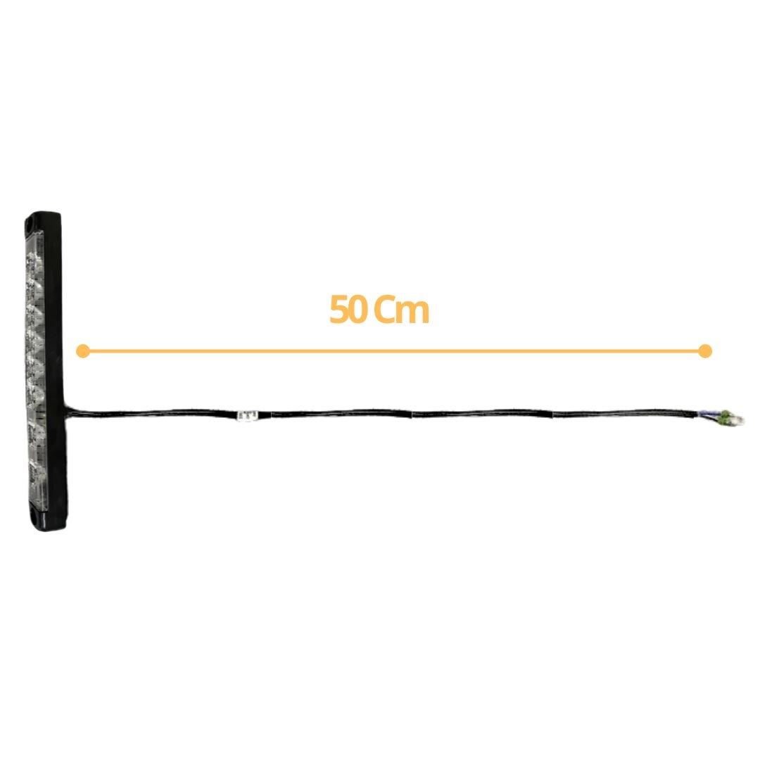 Lanterna Auxiliar Traseira Pisca Seta Luz Posição Barra Led Lanterna Auxiliar Traseira Pisca Seta Luz Posição Barra Led