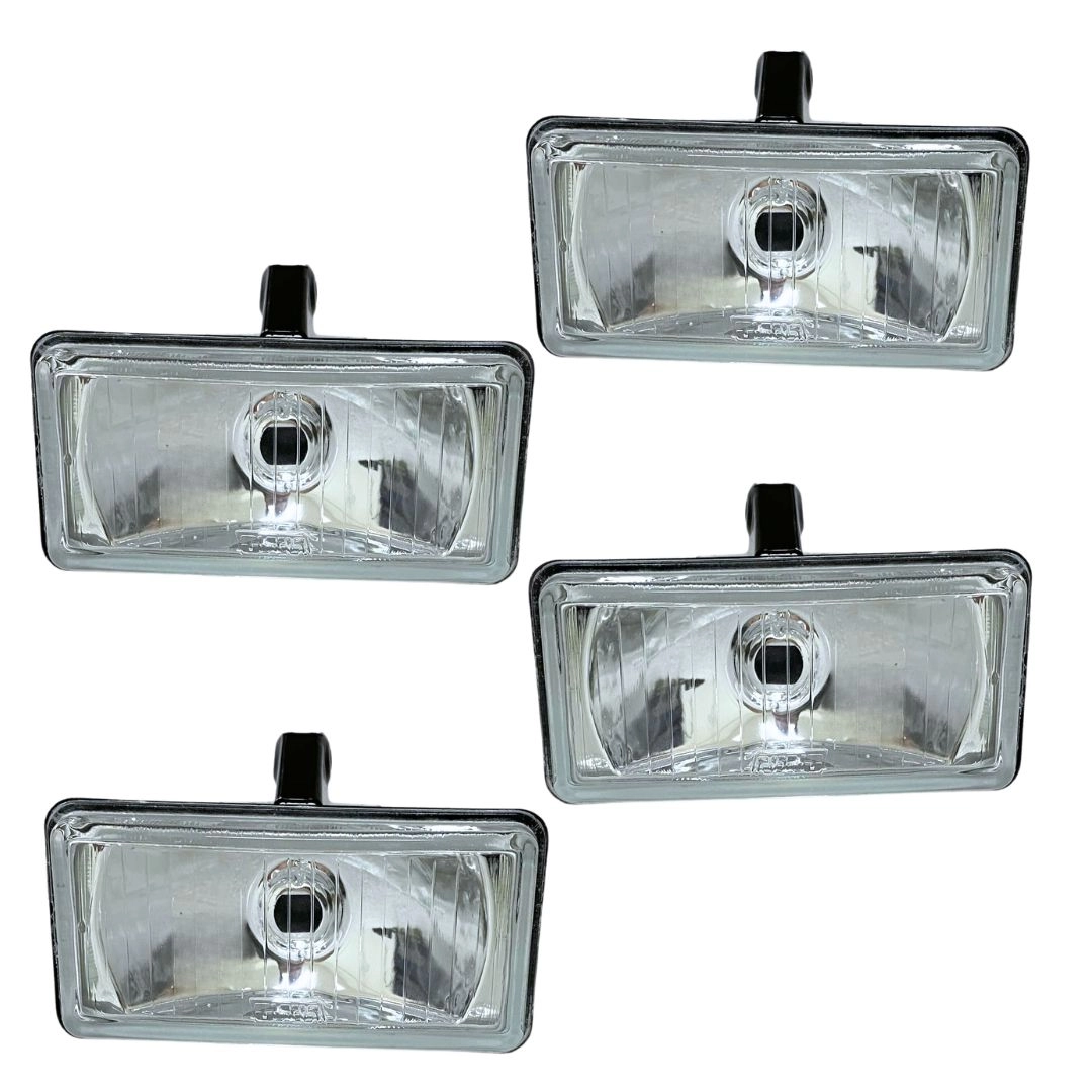 Kit Iluminação Completo c/ Moldura Para Scania Bicudo