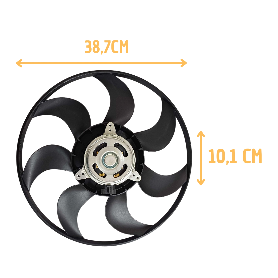 Ventoinha Radiador Para Doblo 1.4 1.8 2009 a 2015 Ventoinha Radiador Para Doblo 1.4 1.8 2009 a 2015