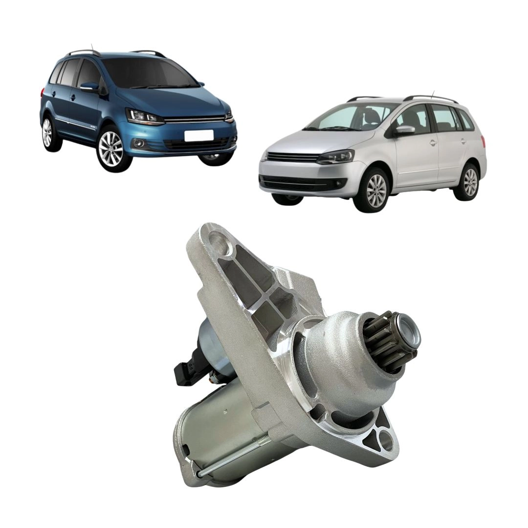 Motor Partida Para SpaceFox 1.6 EA111 2006 a 2014 11 Dentes