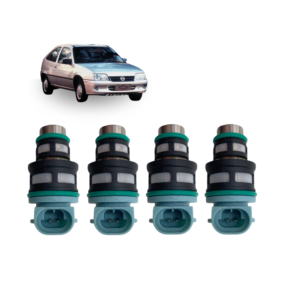 Kit 4 Bico Injetor Monoponto GM Blazer S10 Monza Kadett