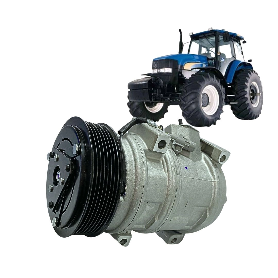 Compressor Ar Condicionado Para New Holland TM7040 12 a 14