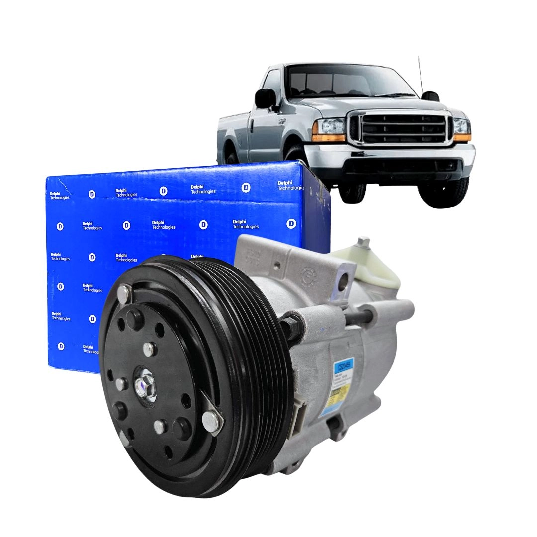 Compressor Ar Para F250 4.2 98 a 00 Gasolina F250 4.2 MWM Diesel 1998 a 2002 Delphi CS20459