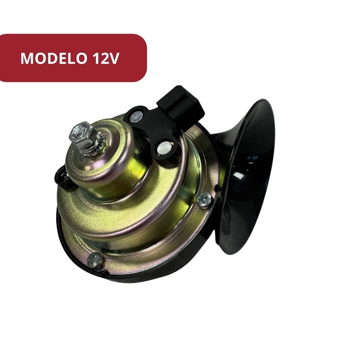 Buzina Caracol Para Volkswagen Gol Fox Saveiro Parati Carro 12v Original GB1057