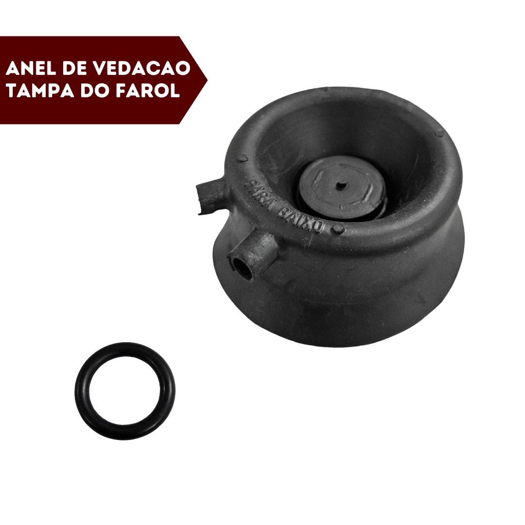 Farol Principal Para Santana Quantum 85 a 90 Esquerdo Vidro