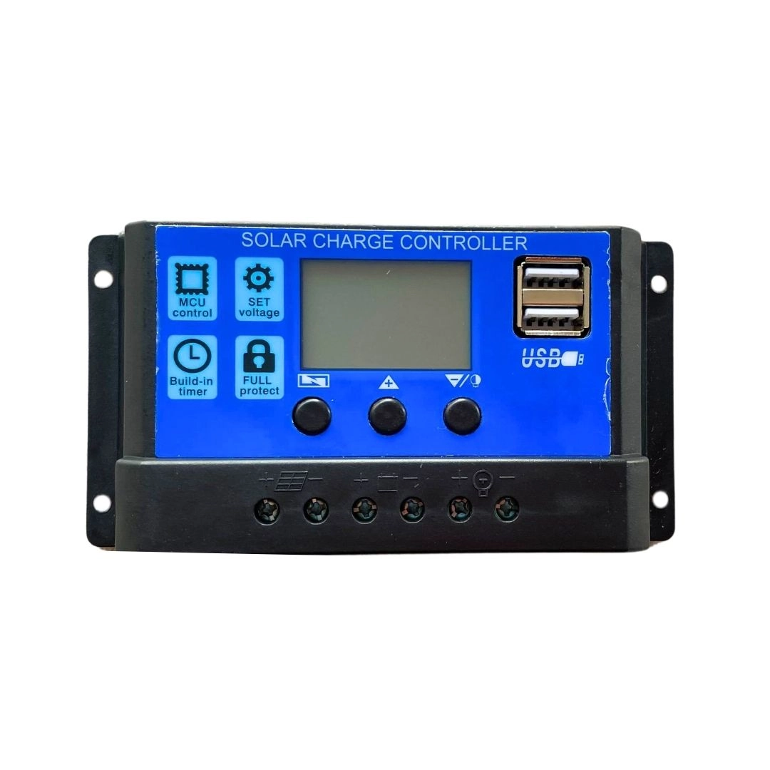 Controlador de Carga Solar 30a USB 12v 24v