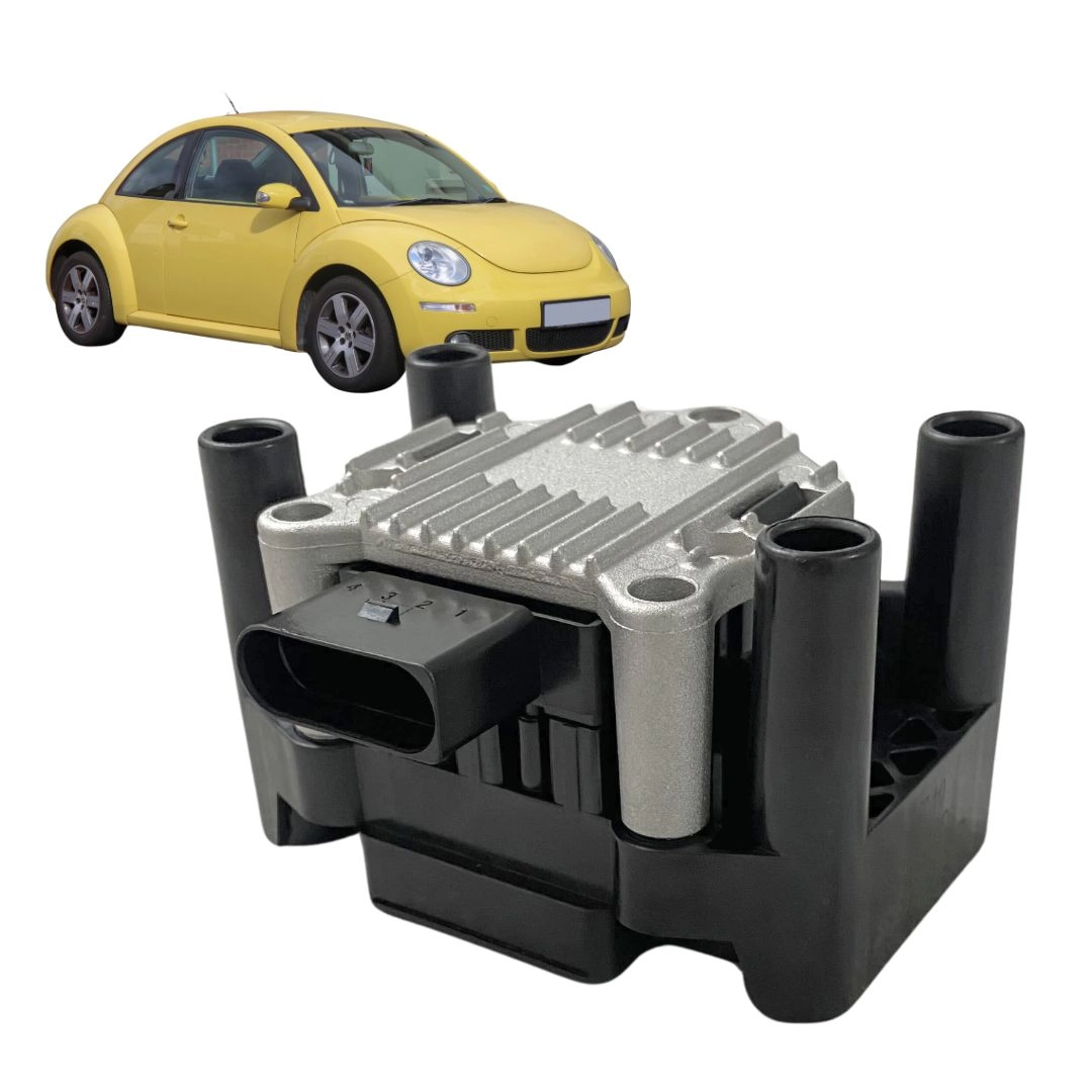 Bobina Ignição Para New Beetle 2.0 1999 a 2010 032905106D Bobina Ignição Para New Beetle 2.0 1999 a 2010 032905106D