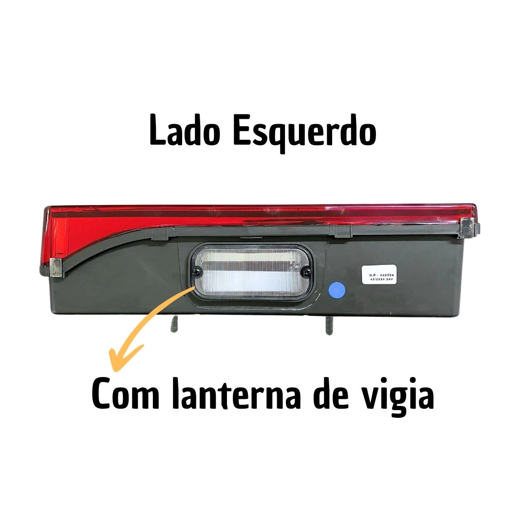 Kit Lanterna Traseira LED Novo VW Meteor Constellation