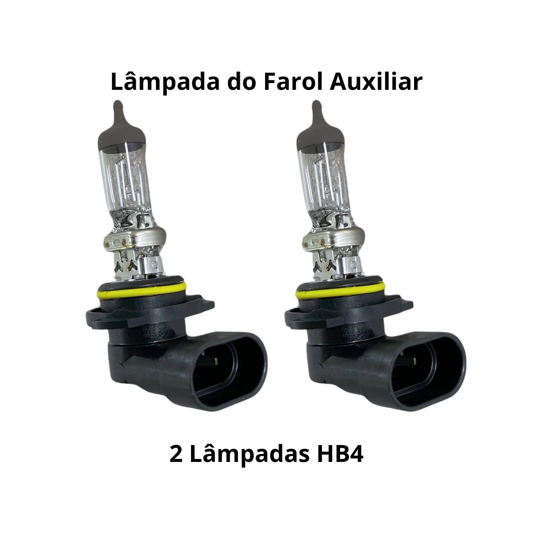 Par Farol Auxiliar Milha Para VW Amarok Jetta Hella