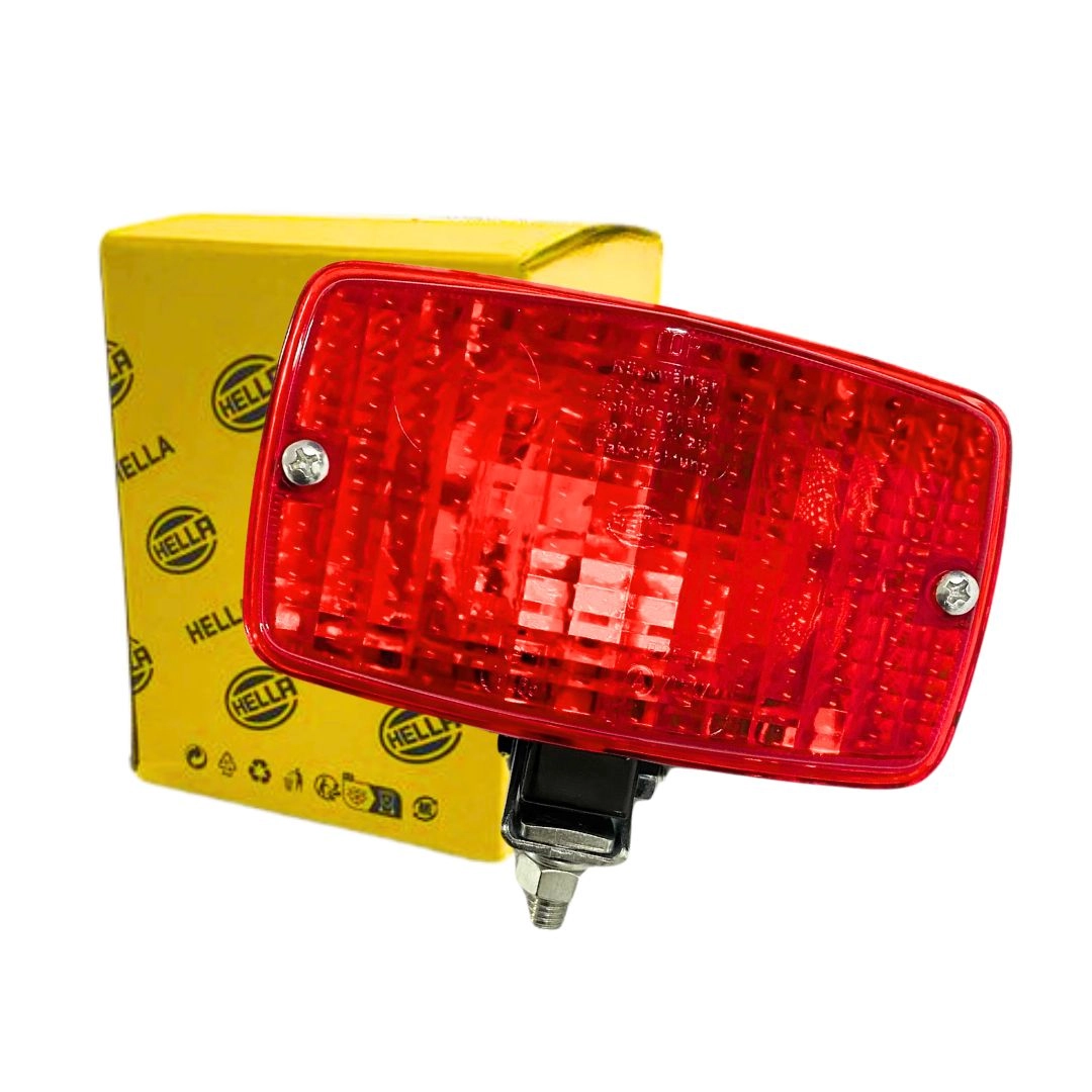 Luz de Neblina Freio Fog Light Vermelho Universal Hella