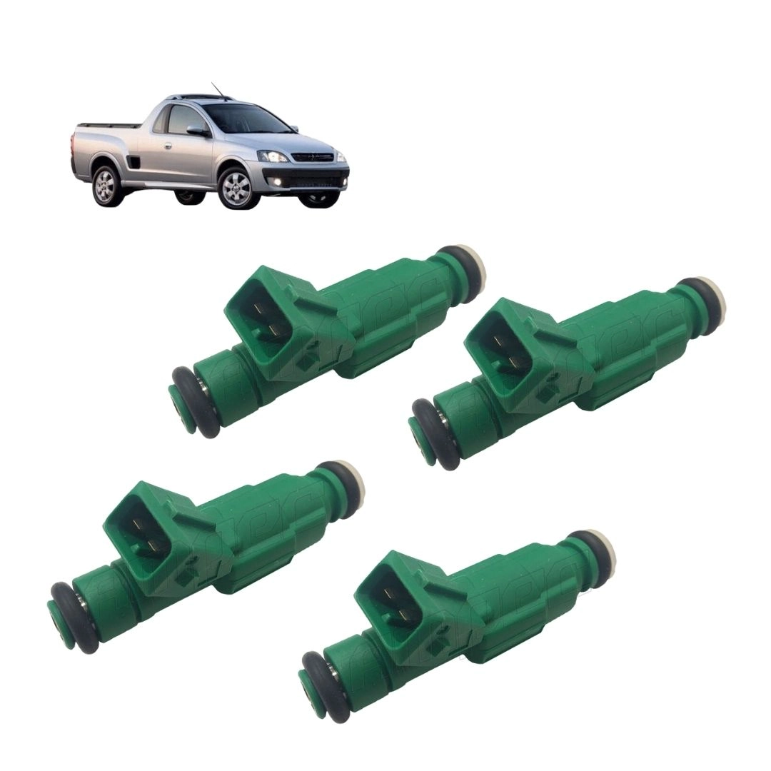 Kit 4 Bico Injetor Corsa Meriva Montana 1.8 Gauss GI9214