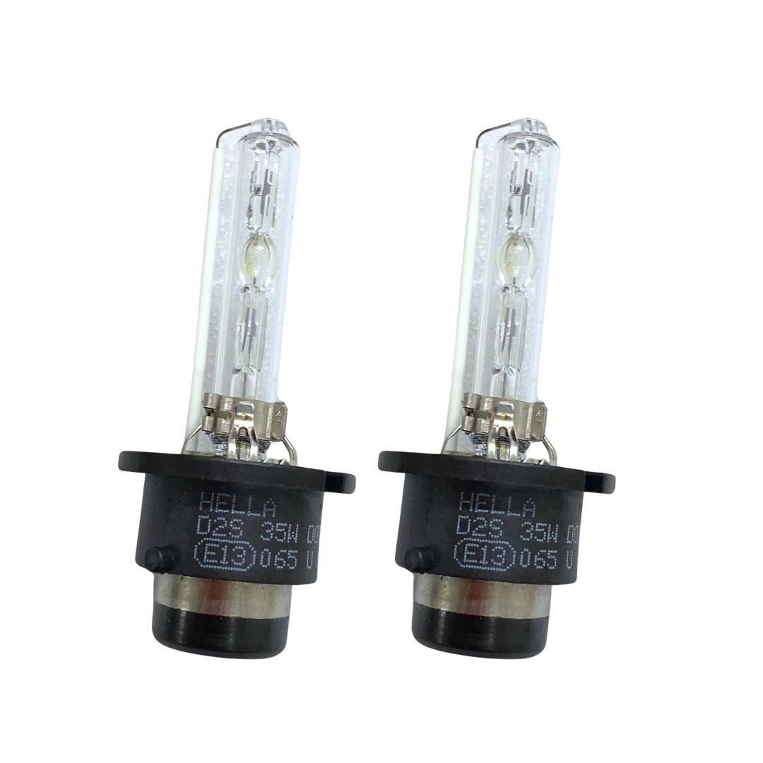 Par Lâmpada Xenon D2S 4300k 12/24V Bivolt 35W Original Hella Par Lâmpada Xenon D2S 4300k 12/24V Bivolt 35W Original Hella