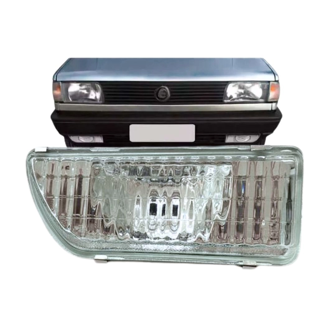 Farol Milha Para Saveiro Voyage 1987 a 1996 Lente Vidro LD