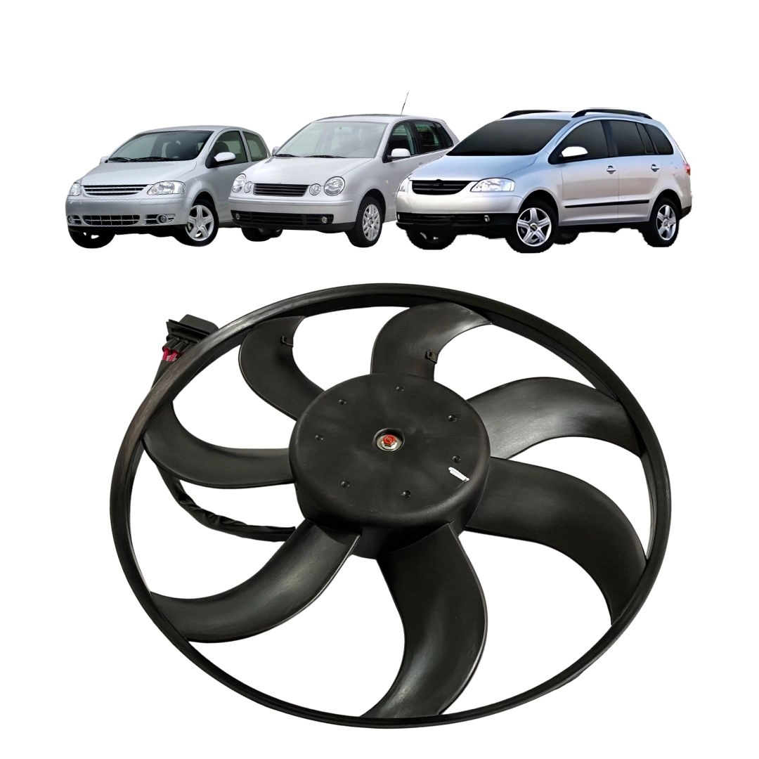 Ventoinha Radiador Para Fox Polo Space Fox 1.6