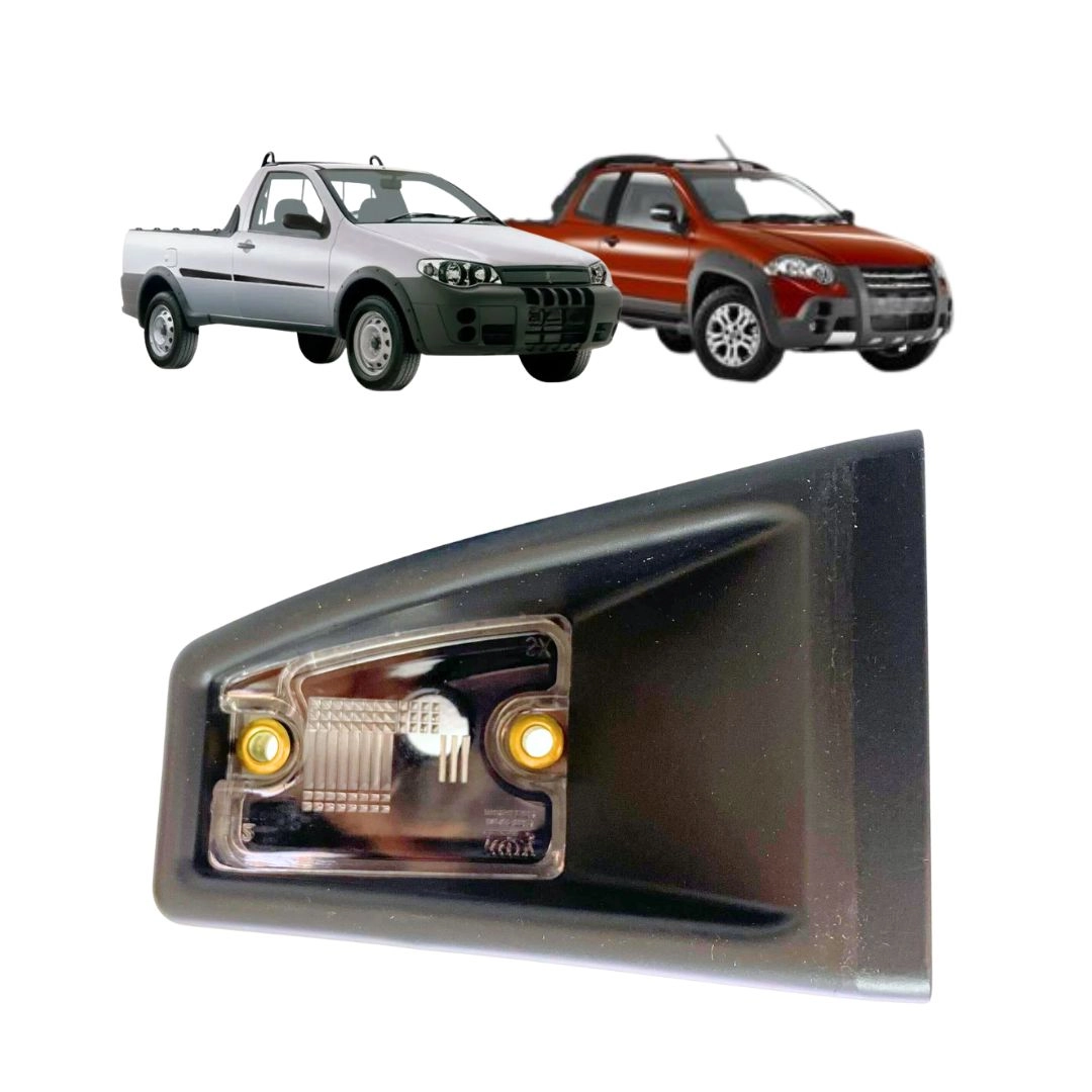 Lanterna De Luz de Placa Para Fiat Strada 2005 A 2013 LD