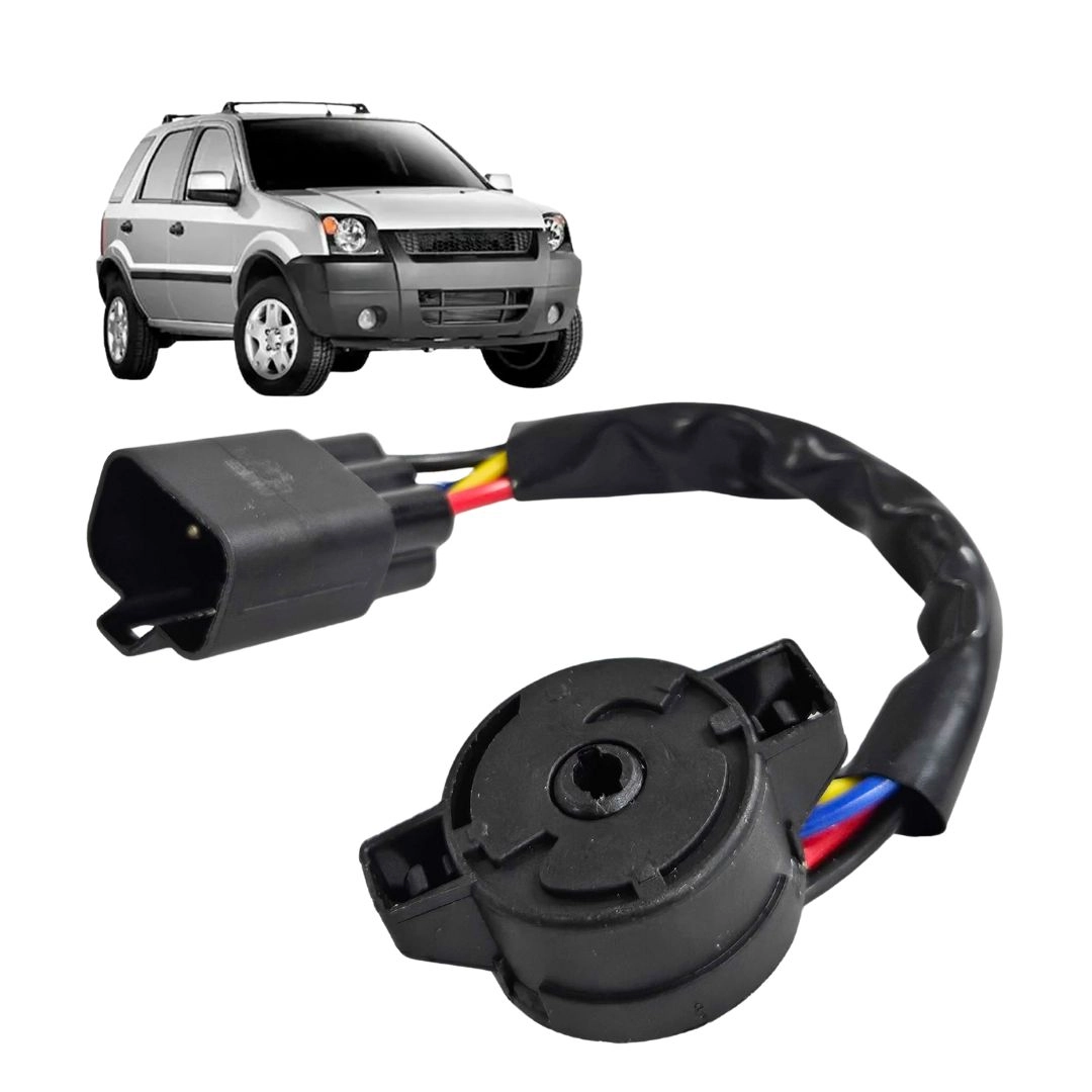 Comutador Ignição Partida Para Ecosport 2S6511572AA 4 Vias Comutador Ignição Partida Para Ecosport 2S6511572AA 4 Vias