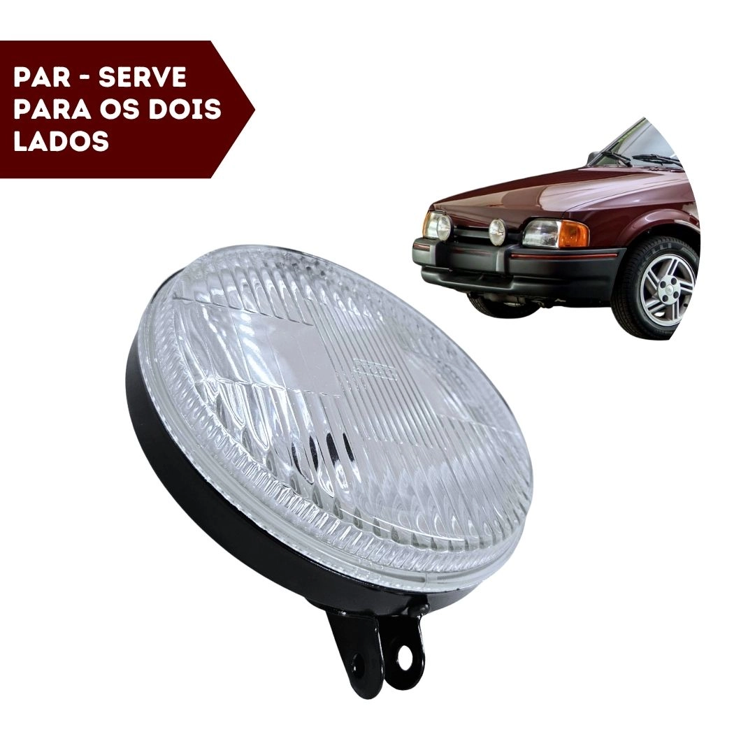 Par Farol Milha Redondo Para Escort Verona 87 a 92 Vidro