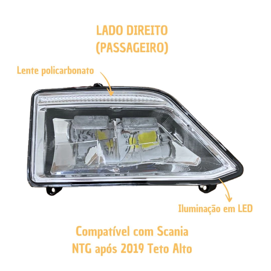 Par Lanterna Farol Teto Alto ParaScania NTG 2019 Par Lanterna Farol Teto Alto ParaScania NTG 2019