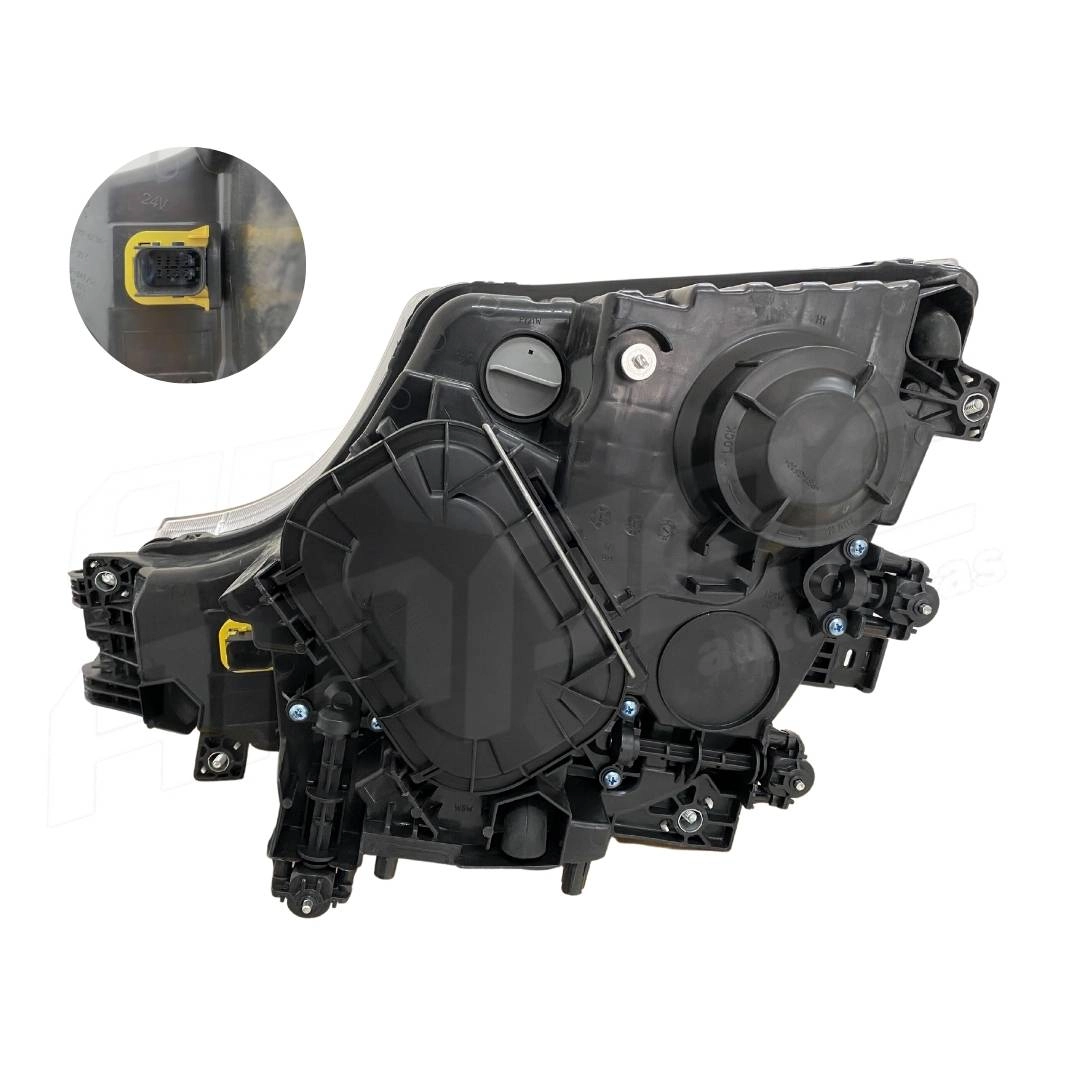 Par Farol Principal ParaMercedes Actros MP4 Após 2020 Par Farol Principal ParaMercedes Actros MP4 Após 2020