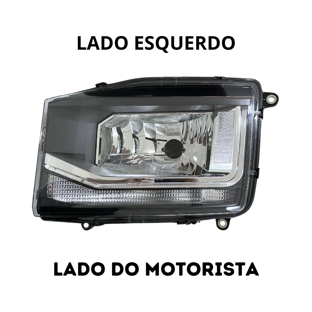 Par Farol Para VW Novo Delivery 4180 11280 13180 11180