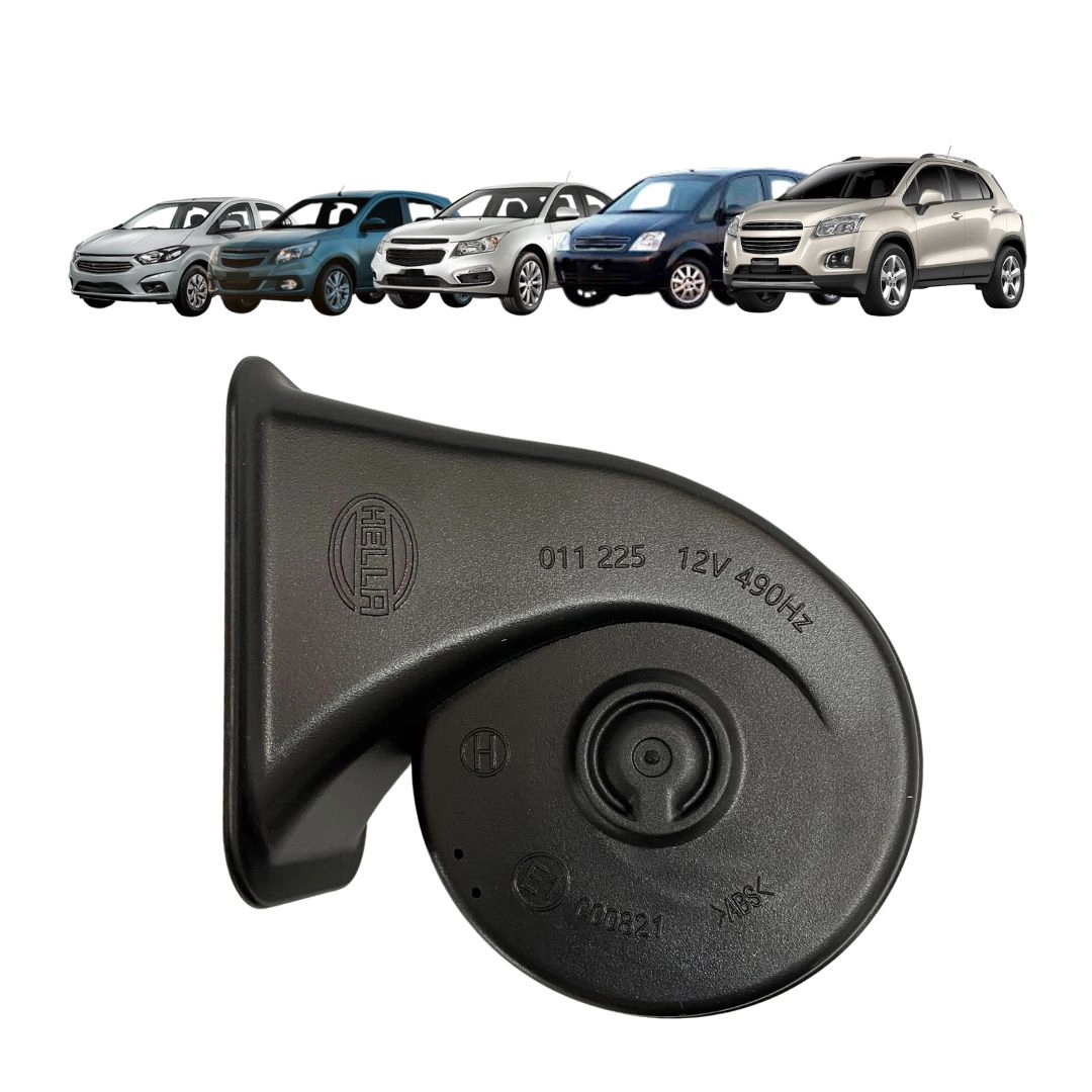 Buzina Caracol Para Gm Onix 1.0 1.4 Agile 1.4 Cruze Meriva 1.4 1.8 Tracker 1.8 2.0 3FG011225311