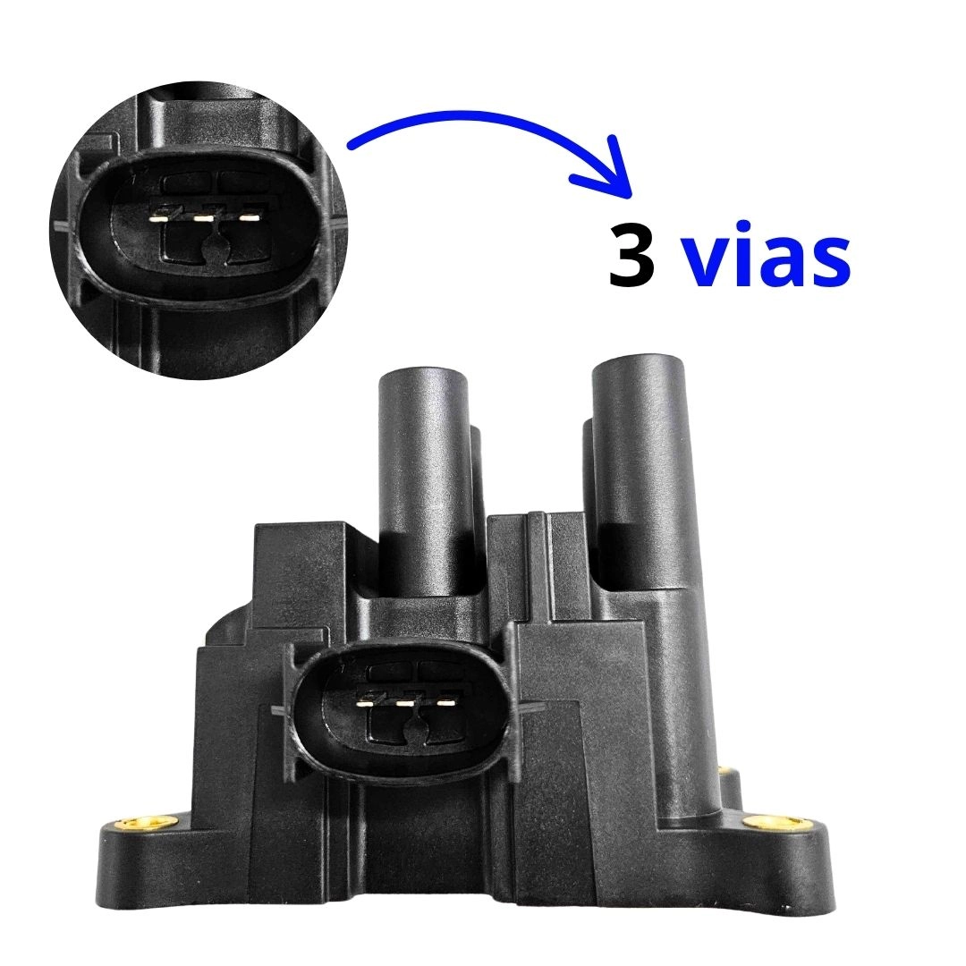 Bobina ignição Para Ford Focus 2.0 2000 a 2008 4 Pinos
