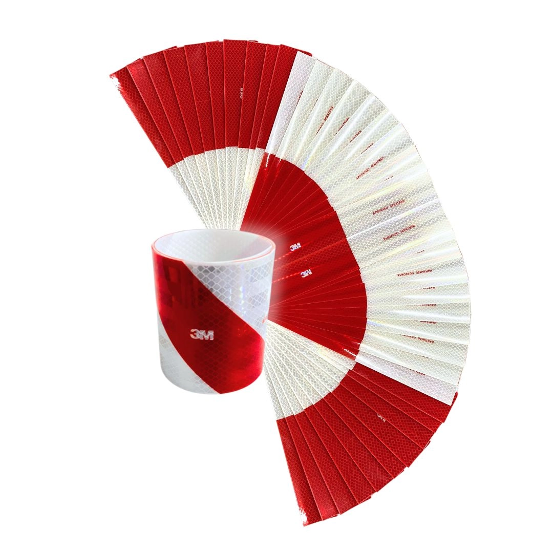 Kit 50 Faixas Refletivas Lateral e Parachoque 3M Original