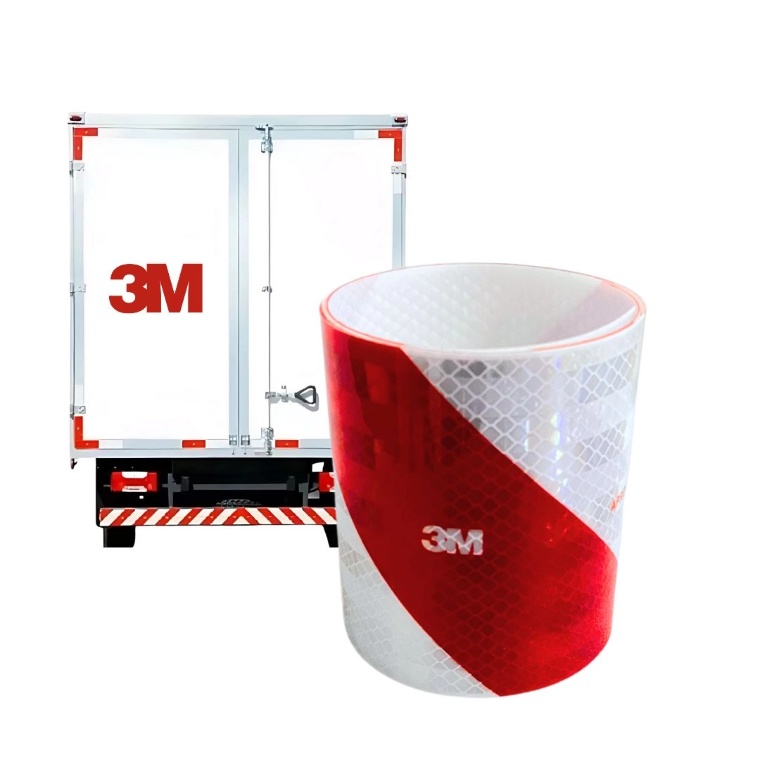 Kit 10 Faixas Refletivas Lateral e Parachoque 3M Original