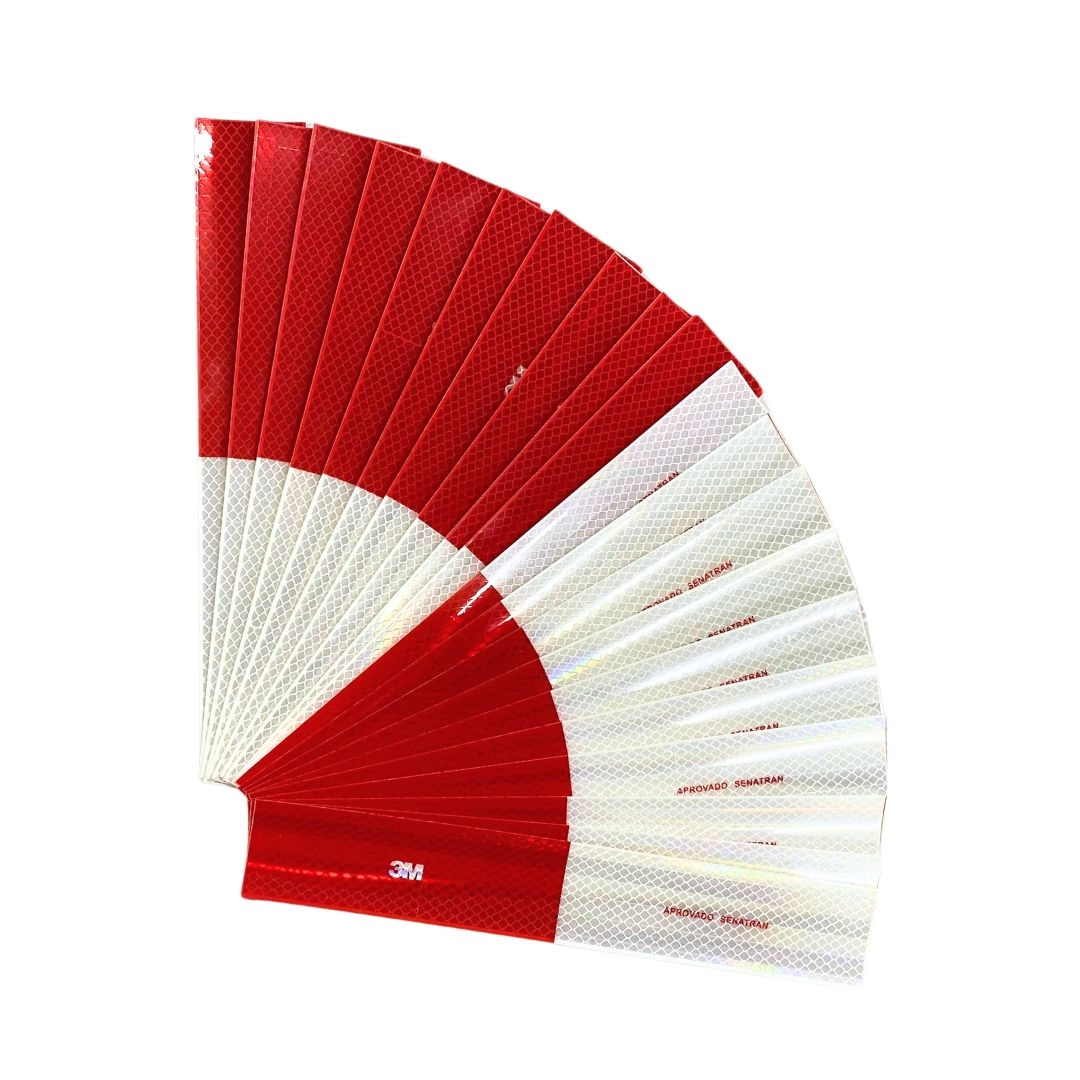 Kit 20 Faixas Refletivas Lateral 3M Original Kit 20 Faixas Refletivas Lateral 3M Original