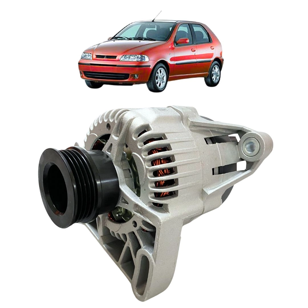 Alternador 90a 12V Para Fiat Palio 1.3 2000 a 2007 ZEN 44002