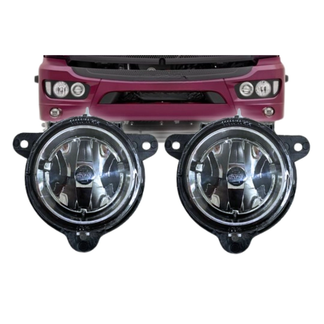 Par Farol Auxiliar Neblina Para MB Actros Atego Atron