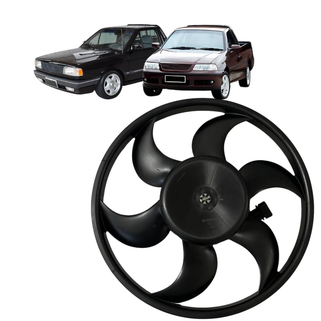 Ventoinha Radiador Para Saveiro 1.6 1.8 2.0 AP 1997 a 2000