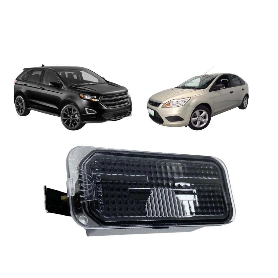 Lanterna de Placa Para Ford Focus 2008 a 2013 12V ETE7972 Lanterna de Placa Para Ford Focus 2008 a 2013 12V ETE7972