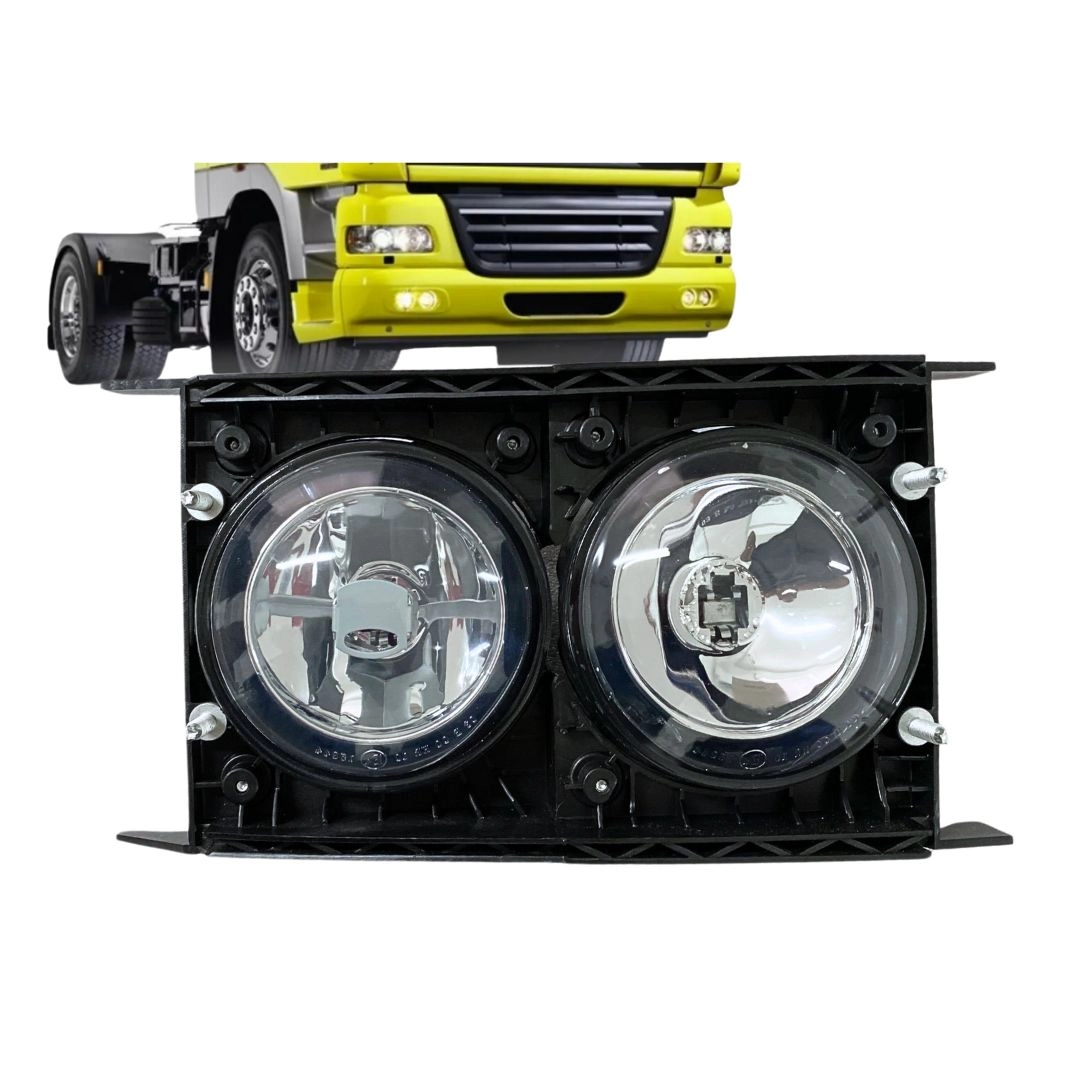 Farol Auxiliar Duplo Milha Neblina Para Daf XF 105.460 Daf XF 105.510 2014 a 2020 Lado Direito Autolux 1725271