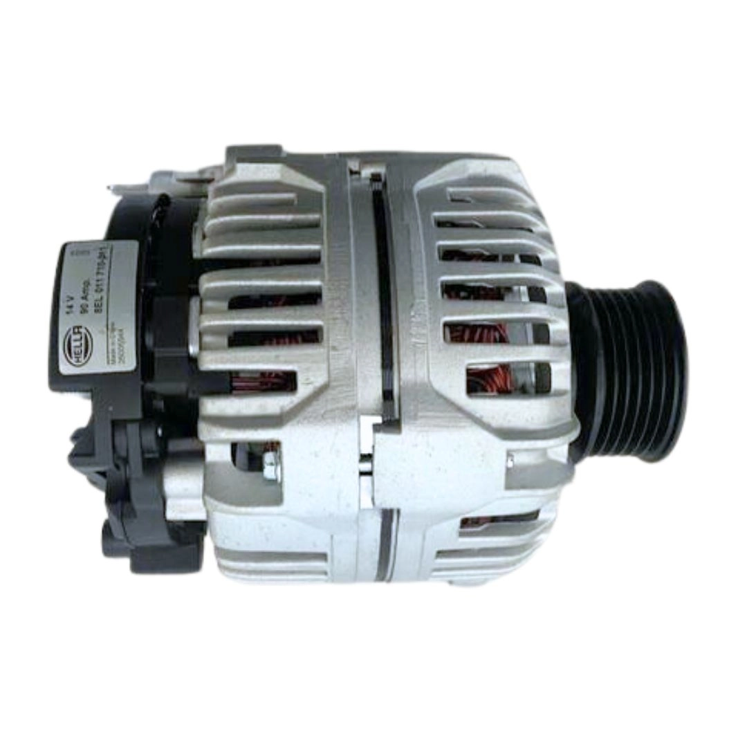 Alternador de Energia Elétrica 12V 90A Polia Estriada 6 Canais Linha VW Gol GTI Quadrado G2 Bola G3 Fox Golf Polo Kombi 