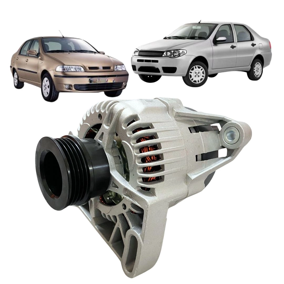 Alternador Para Fiat Siena 1.0 2000 a 2010 ZEN 44002