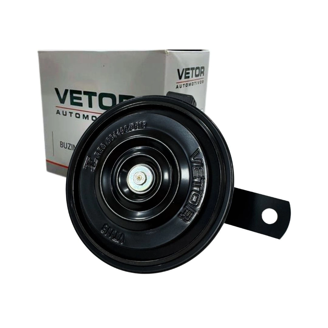 Buzina Bi-Bi Bibi Paquerinha 12v 2 Vias Para Ford EcoSport Fiesta Hatch Ka Vetor 7S5513802-DA