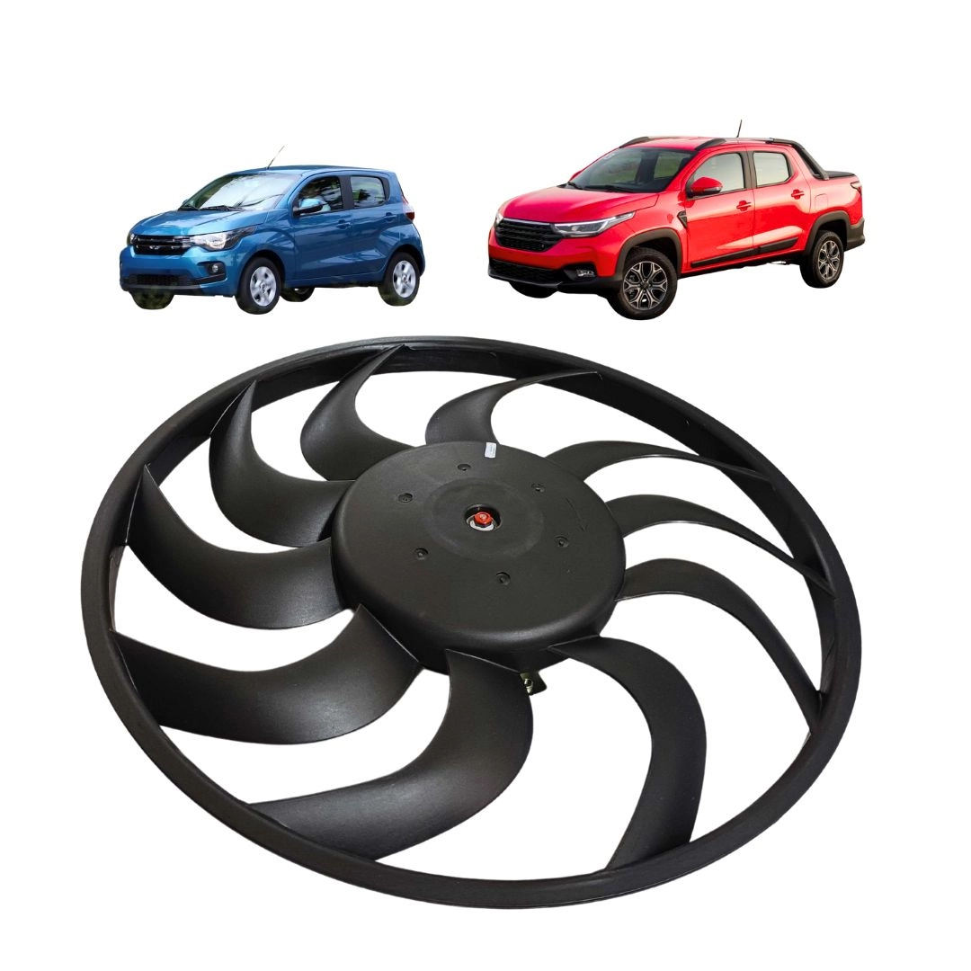 Ventoinha Radiador Para Mobi 1.0 Strada 1.4