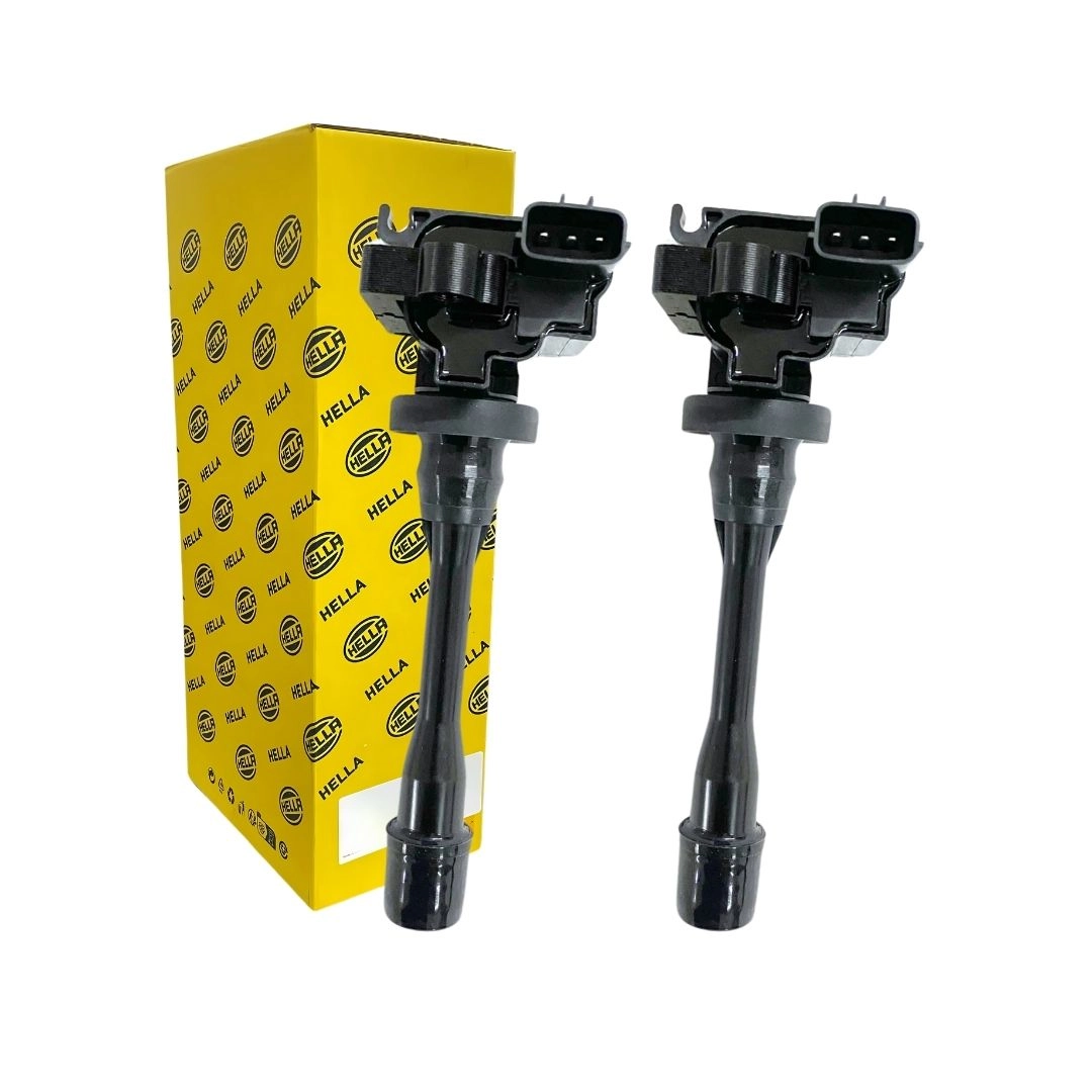 Kit 2 Bobina de Ignição Para Lancer 1.6 Pajero 3.0 Hella