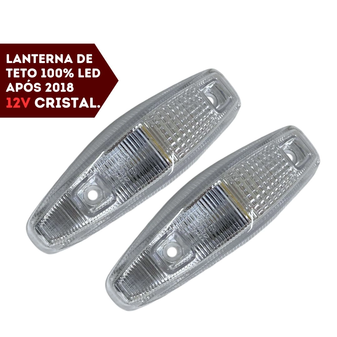 Par Lanterna Teto Cabine Frontal VW Delivery Novo LED 12V CR
