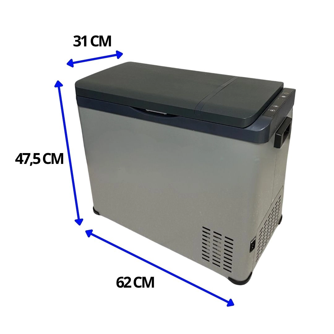Geladeira 40 Litros 12V/24V 110v/220v Caminhão Camping Van
