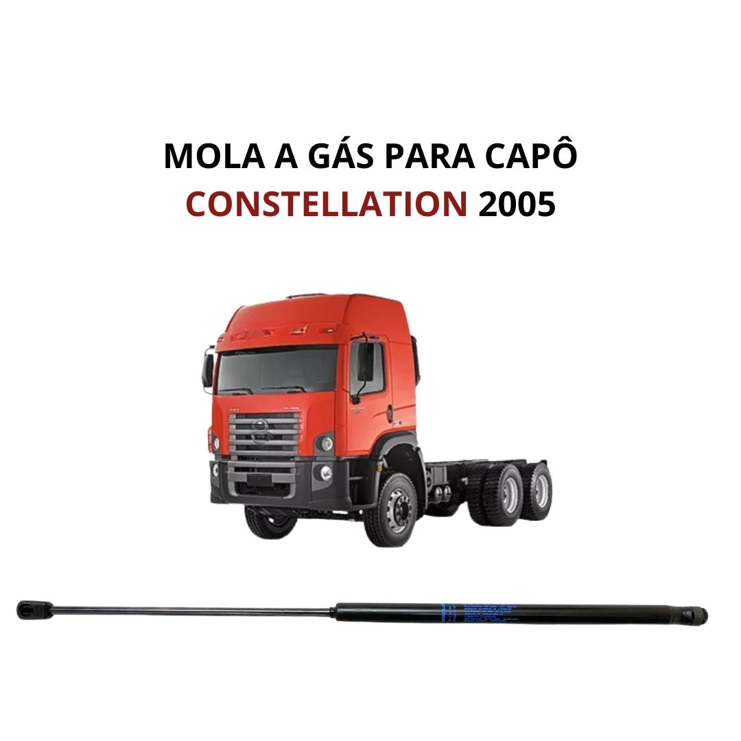 Amortecedor a Gás Grade Frontal Capô Para VW Constellation