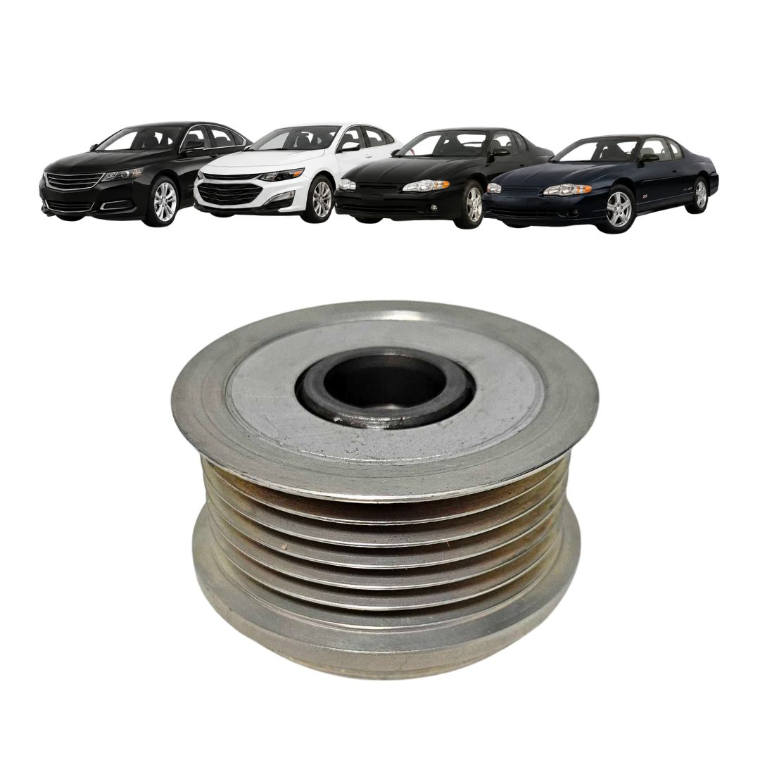 Polia Roda Livre Alternador 6 Filetes Para Chevrolet Impala V6 3.9 Malibu V6 3.9 Monte Carlo V6 3.9 Zen F00M991241 Polia Roda Livre Alternador 6 Filetes Para Chevrolet Impala V6 3.9 Malibu V6 3.9 Monte Carlo V6 3.9 Zen F00M991241