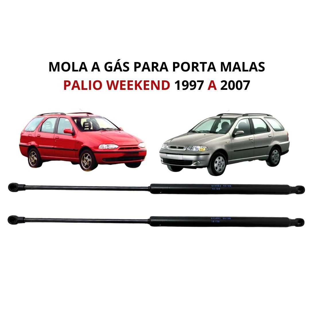 Par Amortecedor Mola A Gás Porta Malas Para Fiat Palio Weekend 1997 a 2016 46524047