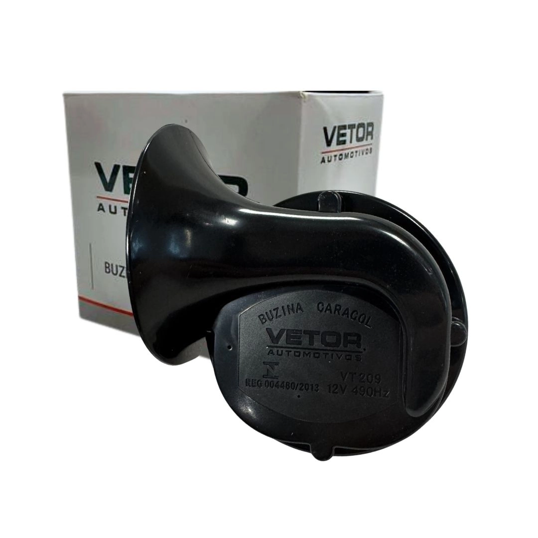 Buzina Caracol 12v Para Fiat Palio ED EL EDX Palio Weekend 1997 a 2018 Vetor VT209  