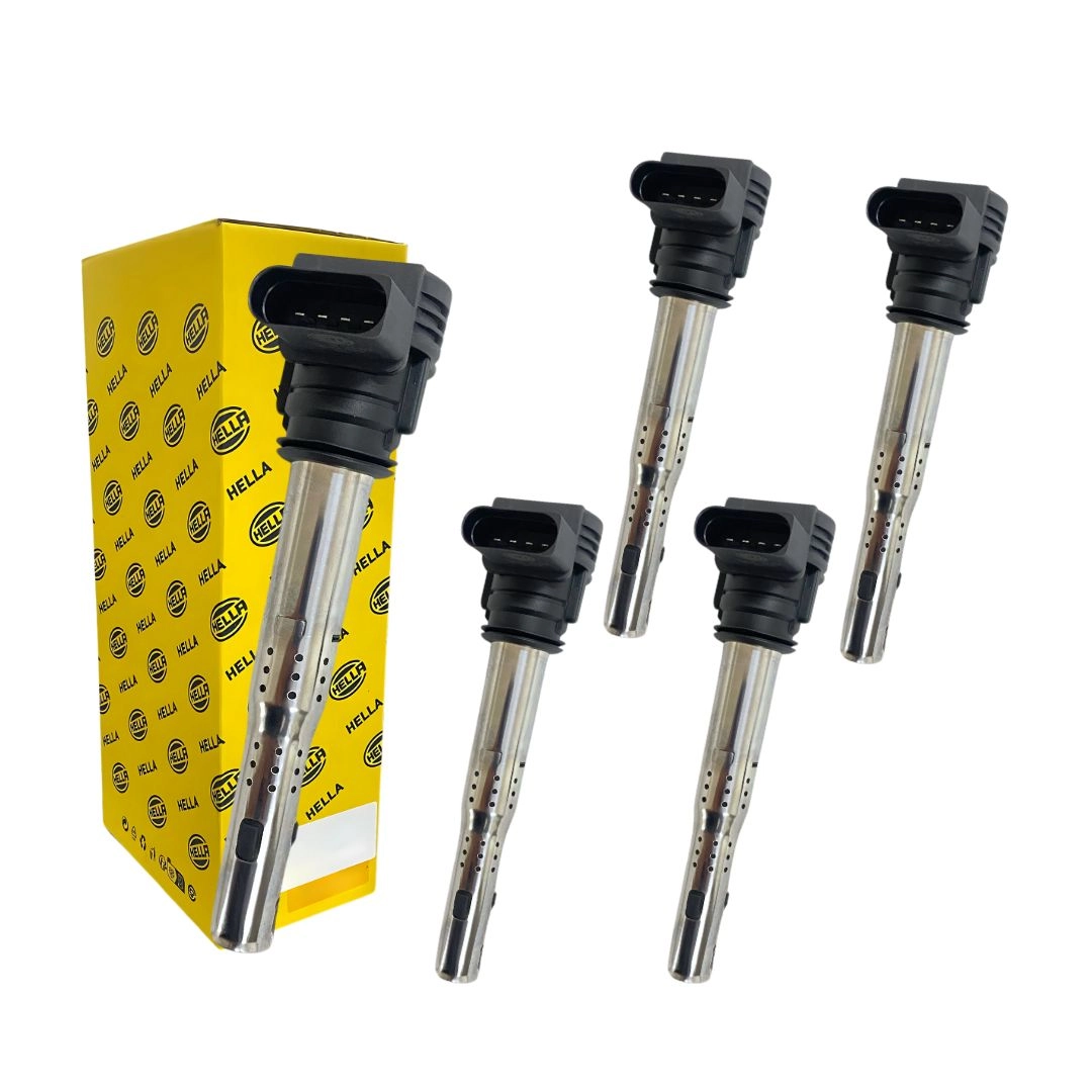 Kit 5 Bobina Ignição Para Jetta Variant Jetta 2.5 Hella