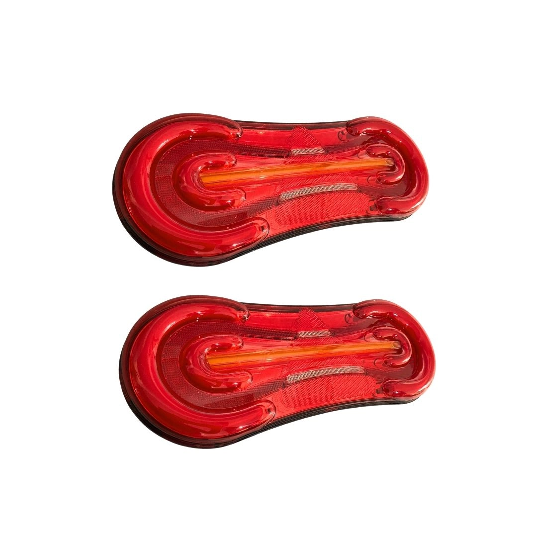 Par Lanterna Traseira Carreta Compativel Facchini 19 LED 24V Par Lanterna Traseira Carreta Compativel Facchini 19 LED 24V