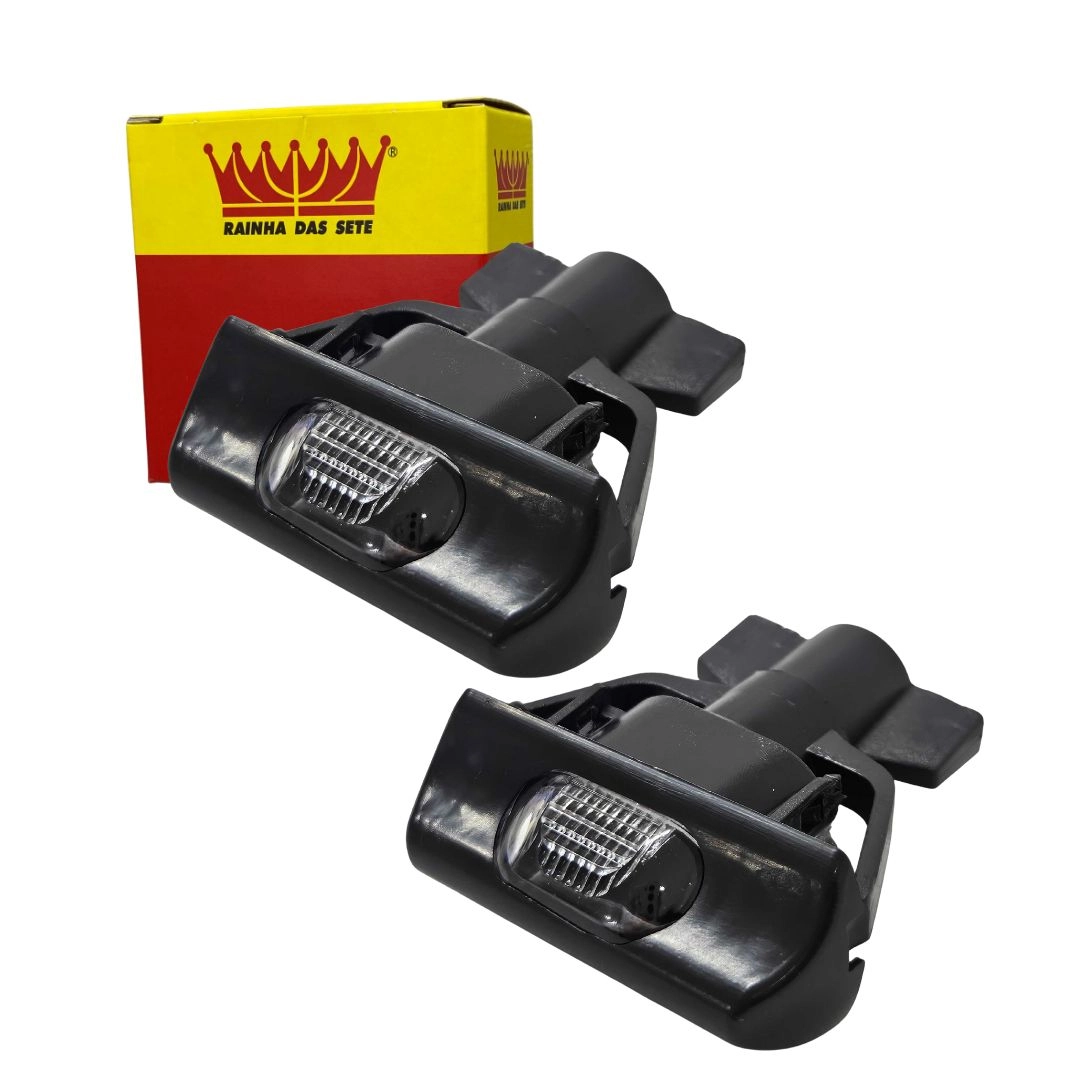 Par Lanterna Luz de Placa Para Ford Escort Até 1987